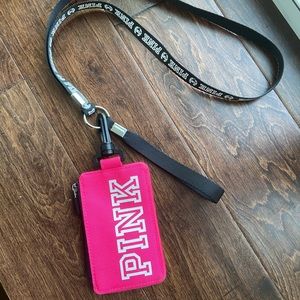 PINK lanyard